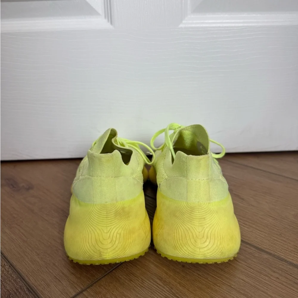 adidas Neon Yellow Athletic Running Shoes